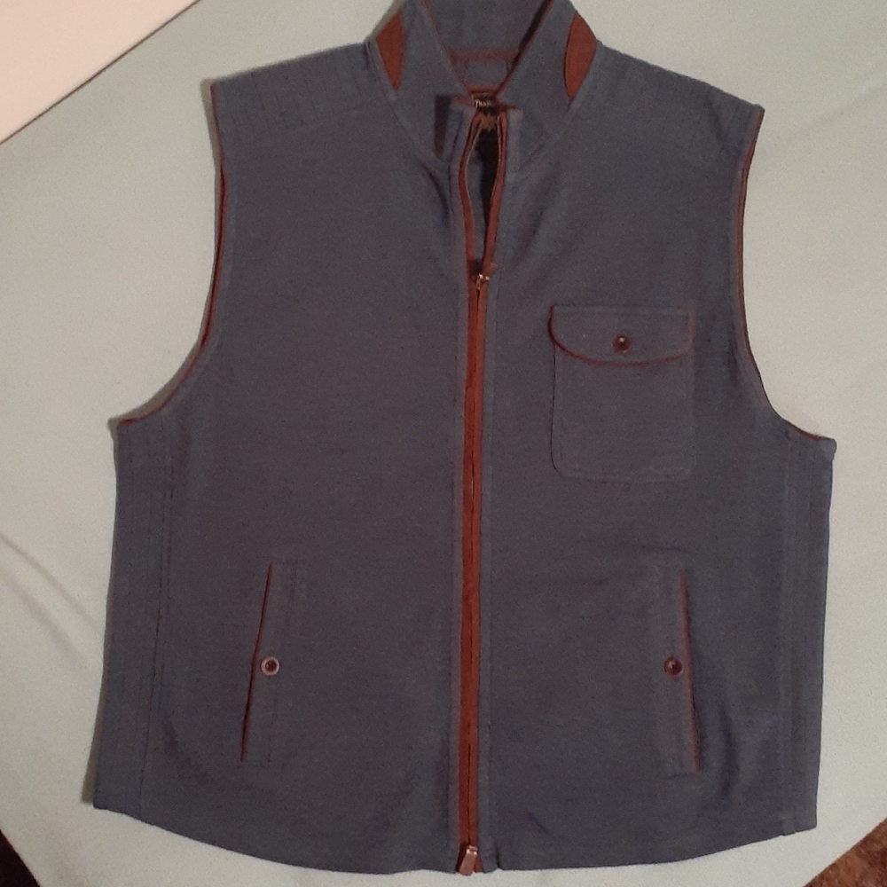 ⚡3/25$ Thaddeus double zip vest